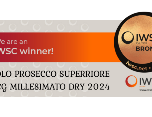 IWSC BRONZE MEDAL- ASOLO PROSECCO SUPERIORE DOCG MILLESIMATO 2024